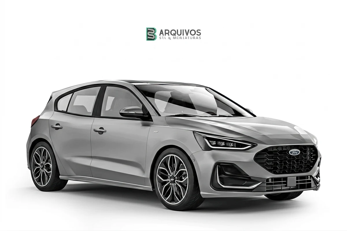 Modelo 3D STL - Ford Focus 2022 — foto 5